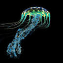 bioluminescentoceangoddess