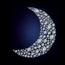 diamonds-moon