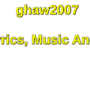 ghaw2007