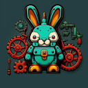 green-robo-rabbit