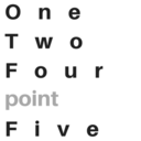 onetwofourpointfive