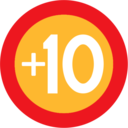 plus10